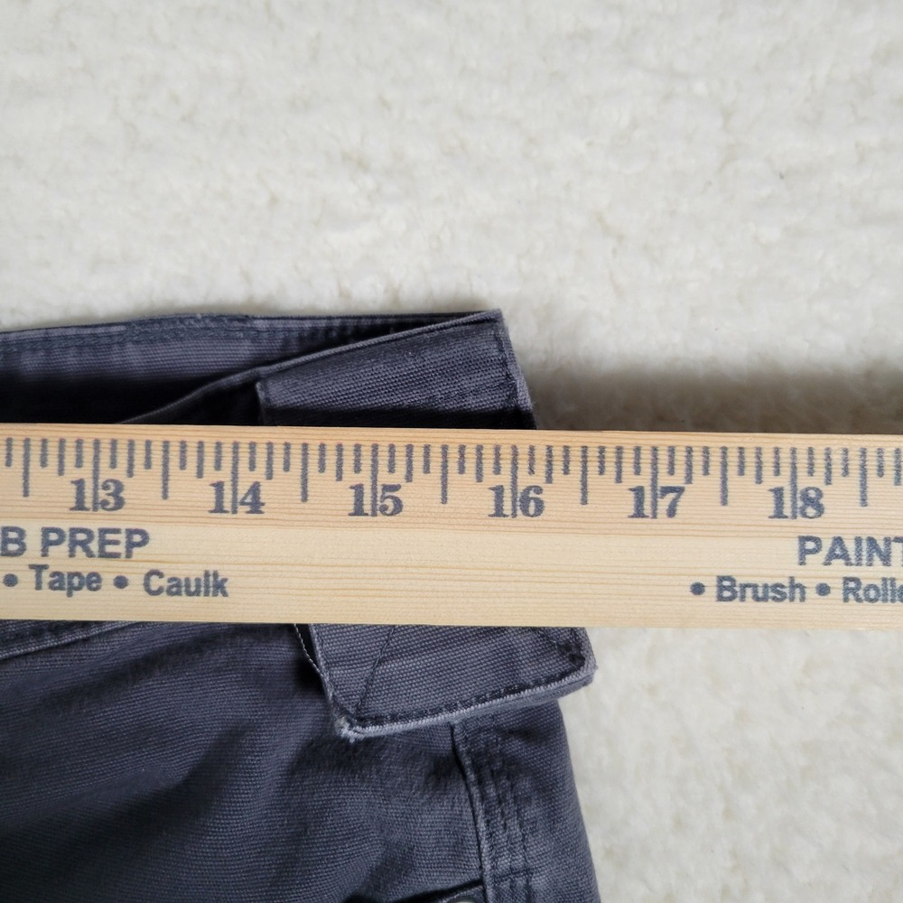 Duluth Trading Co Flex Fire Hose Cargo Pants Mens 32x30 Gray Workwear Utility - Picture 6 of 14